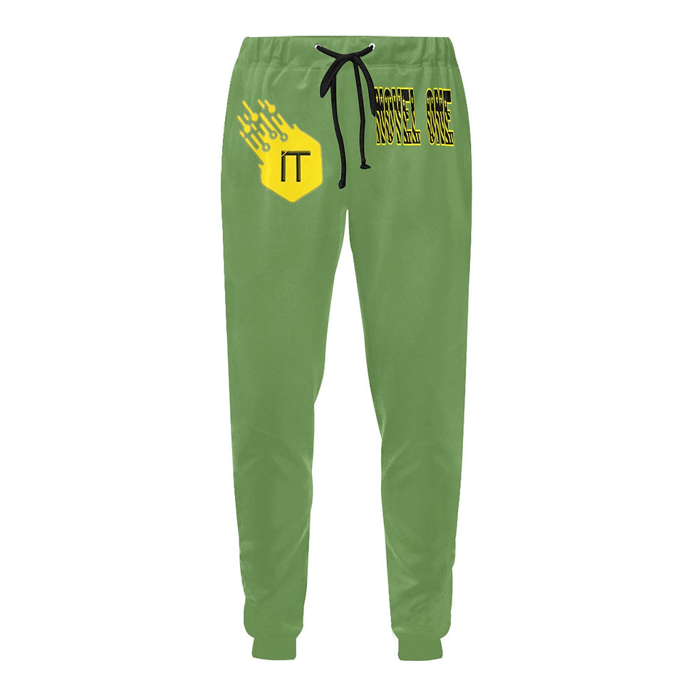 الصورة المصغرة: Green link IT Men's All Over Print Sweatpants (Model L11)