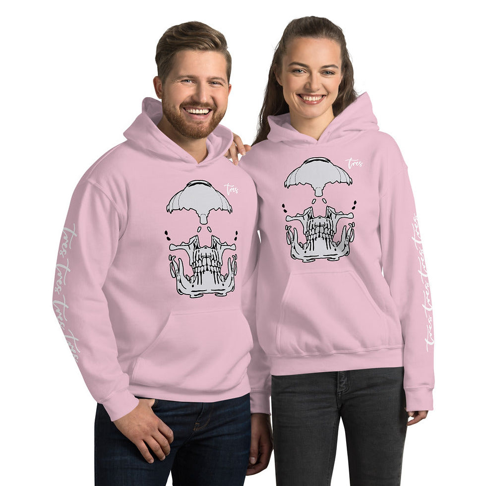 縮圖：Totenkopf Tres - Unisex Hoodie