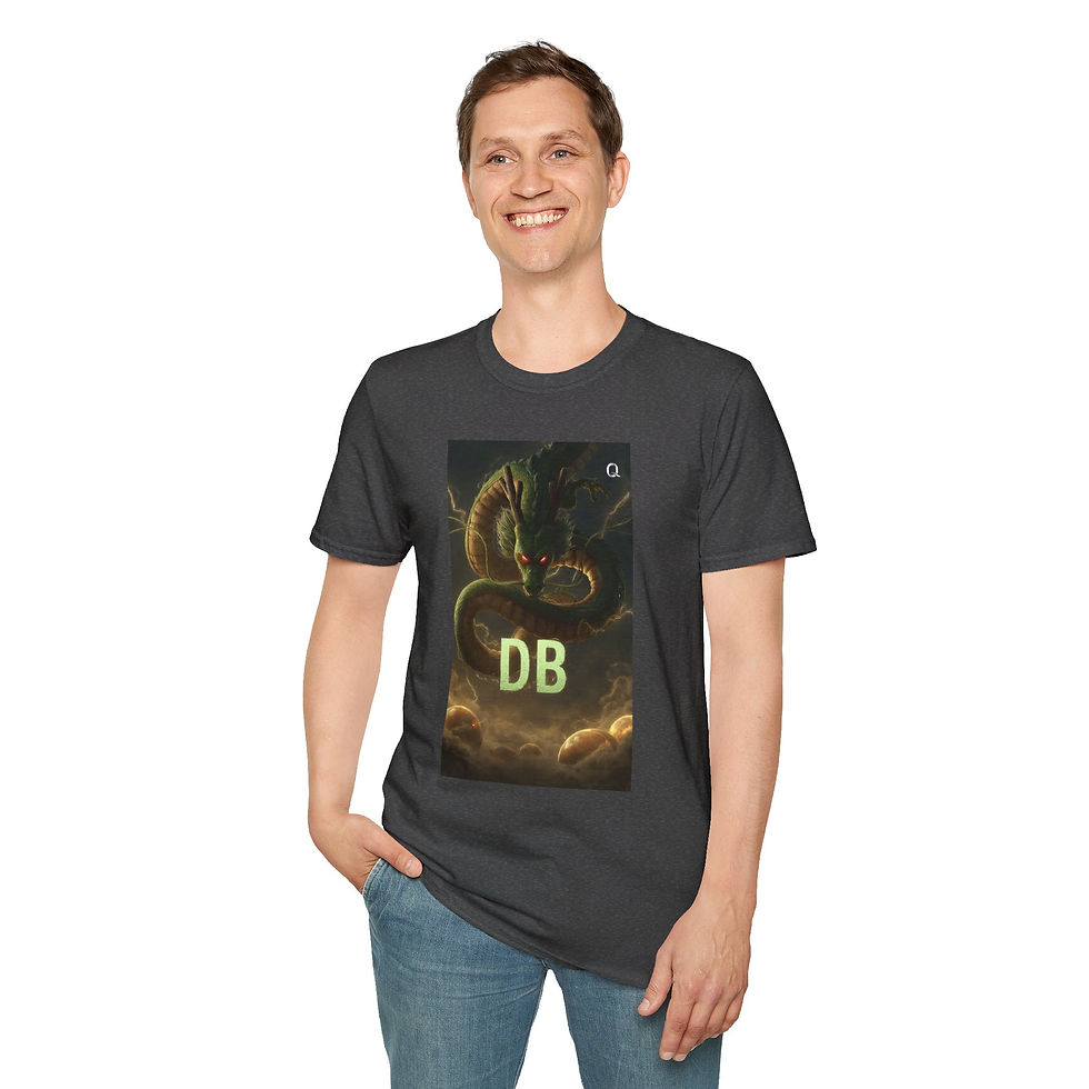 Thumbnail: Mythic Green Dragon Design with 'DB' Accent