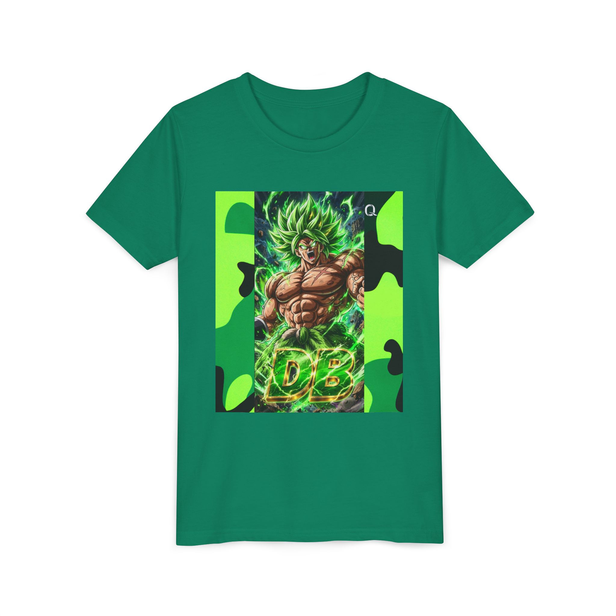 Energy Youth Tee — Green Graphic