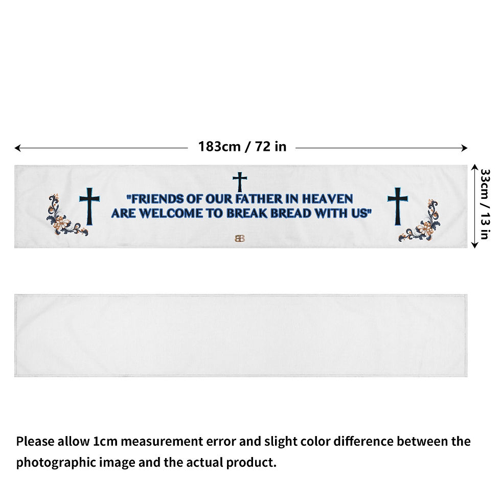 थंबनेल: Friends of our Father/Table Runner