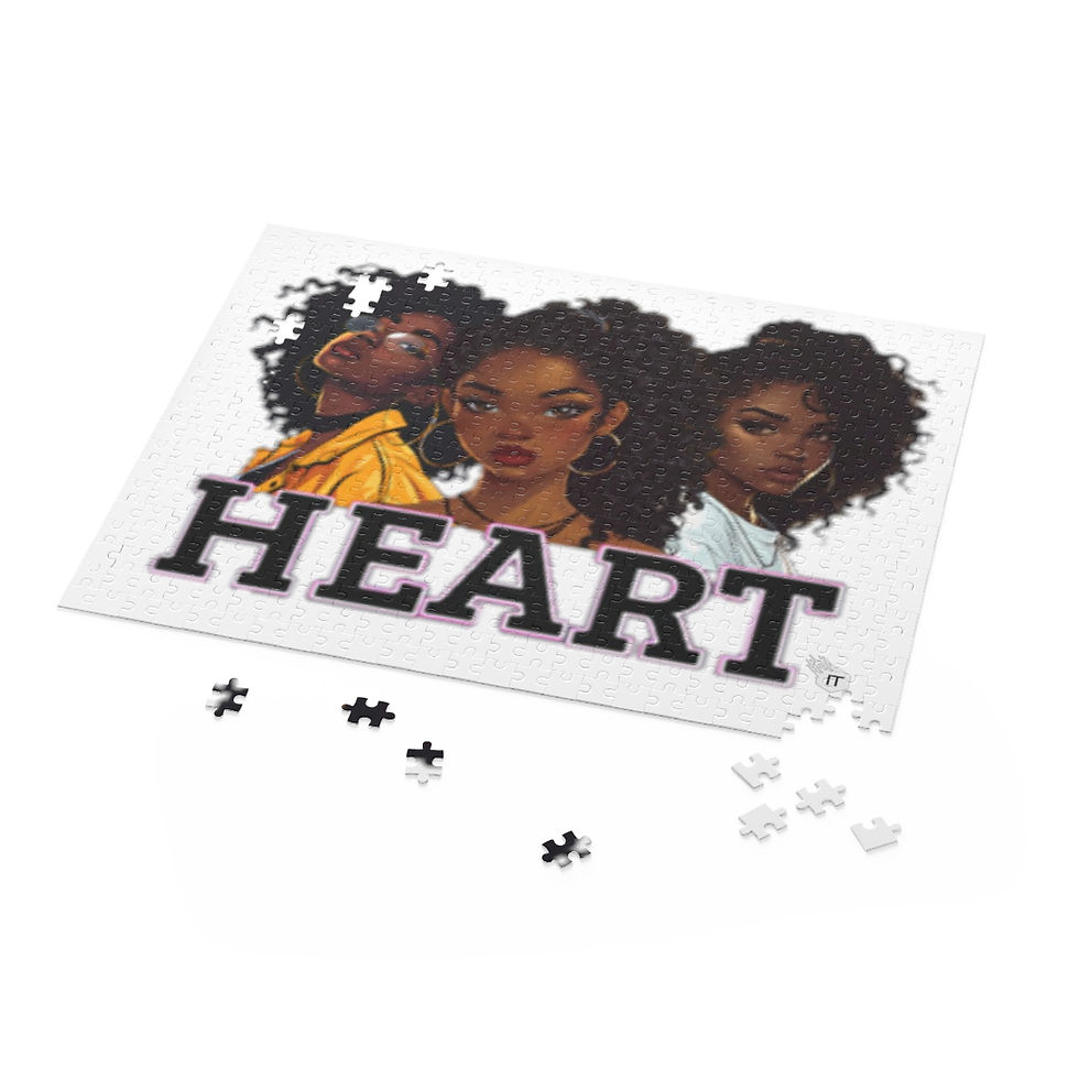 Miniatura: HEART Defining History Puzzle (120, 252, 500-Piece)