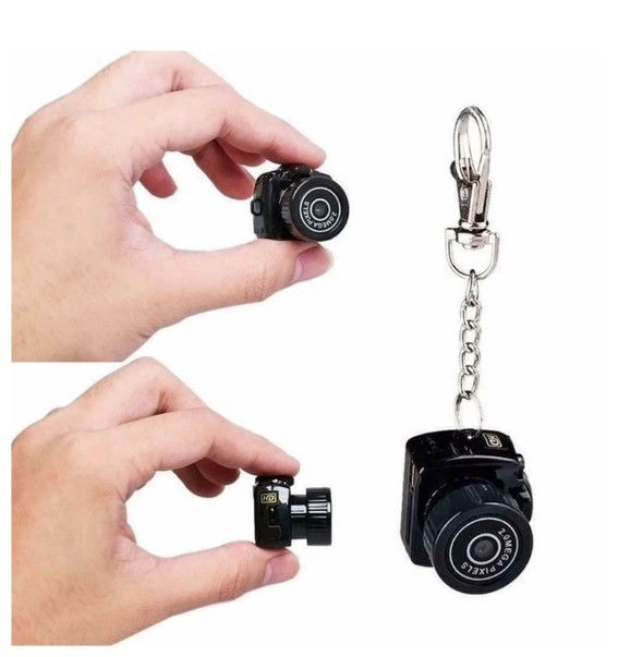 섬네일: Miniature Security Camera Recorder with Key Chain