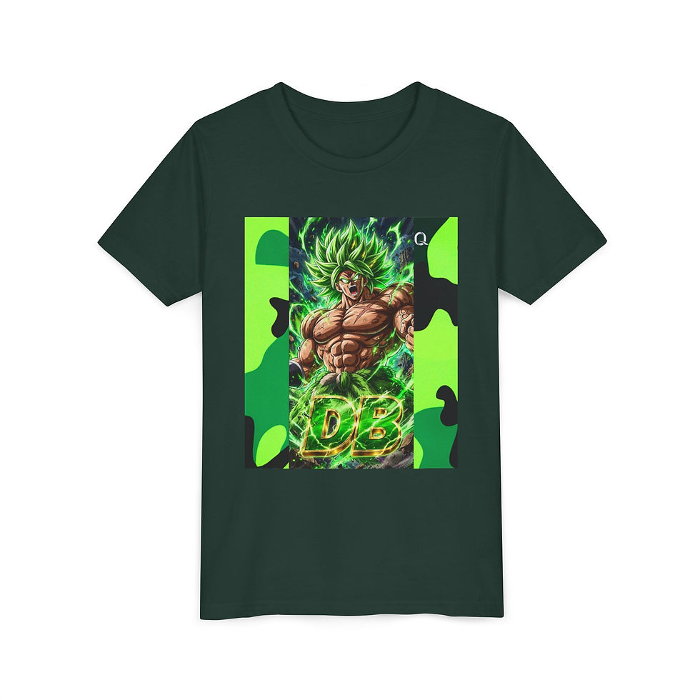 الصورة المصغرة: Energy Youth Tee — Green Graphic 