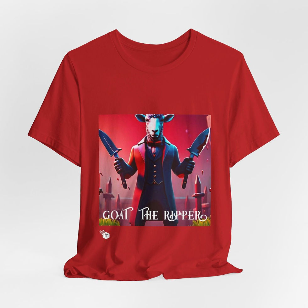 Miniatura: Unisex Goat The Ripper Jersey Tee V2