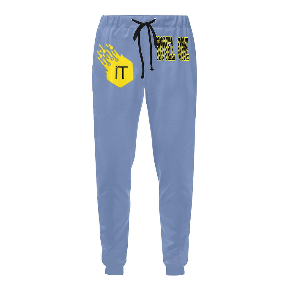 Miniatura: blue link IT Men's All Over Print Sweatpants (Model L11)