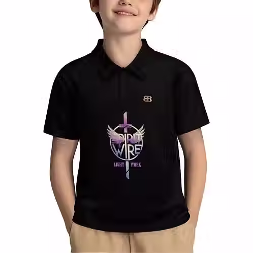 Spirit Wire buttoned shirt Children‘s POLO Shirt