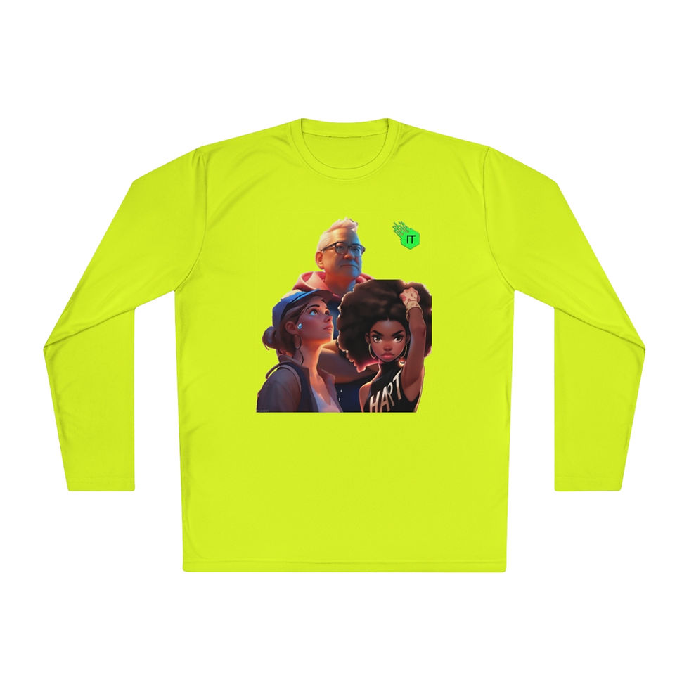 Miniatura: Unisex GREATNESS long sleeve ultraviolet protection tee