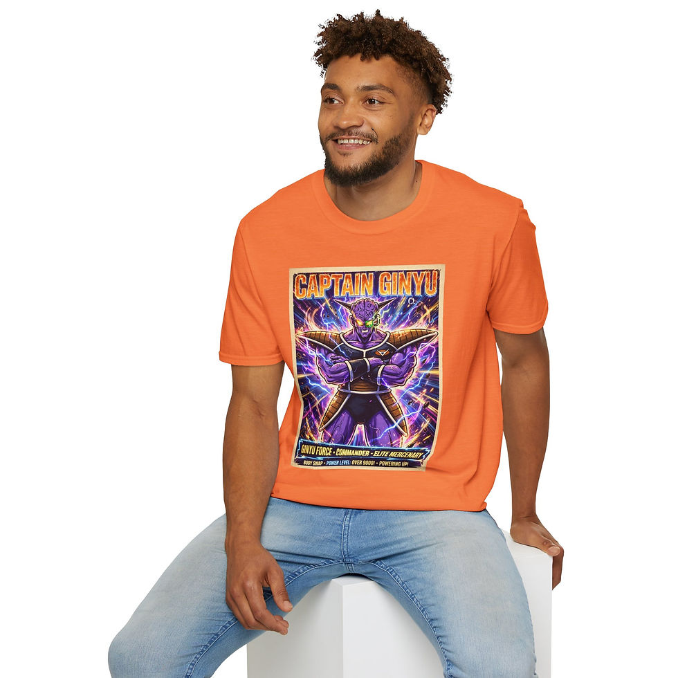 섬네일: Retro Anime Villain Tee