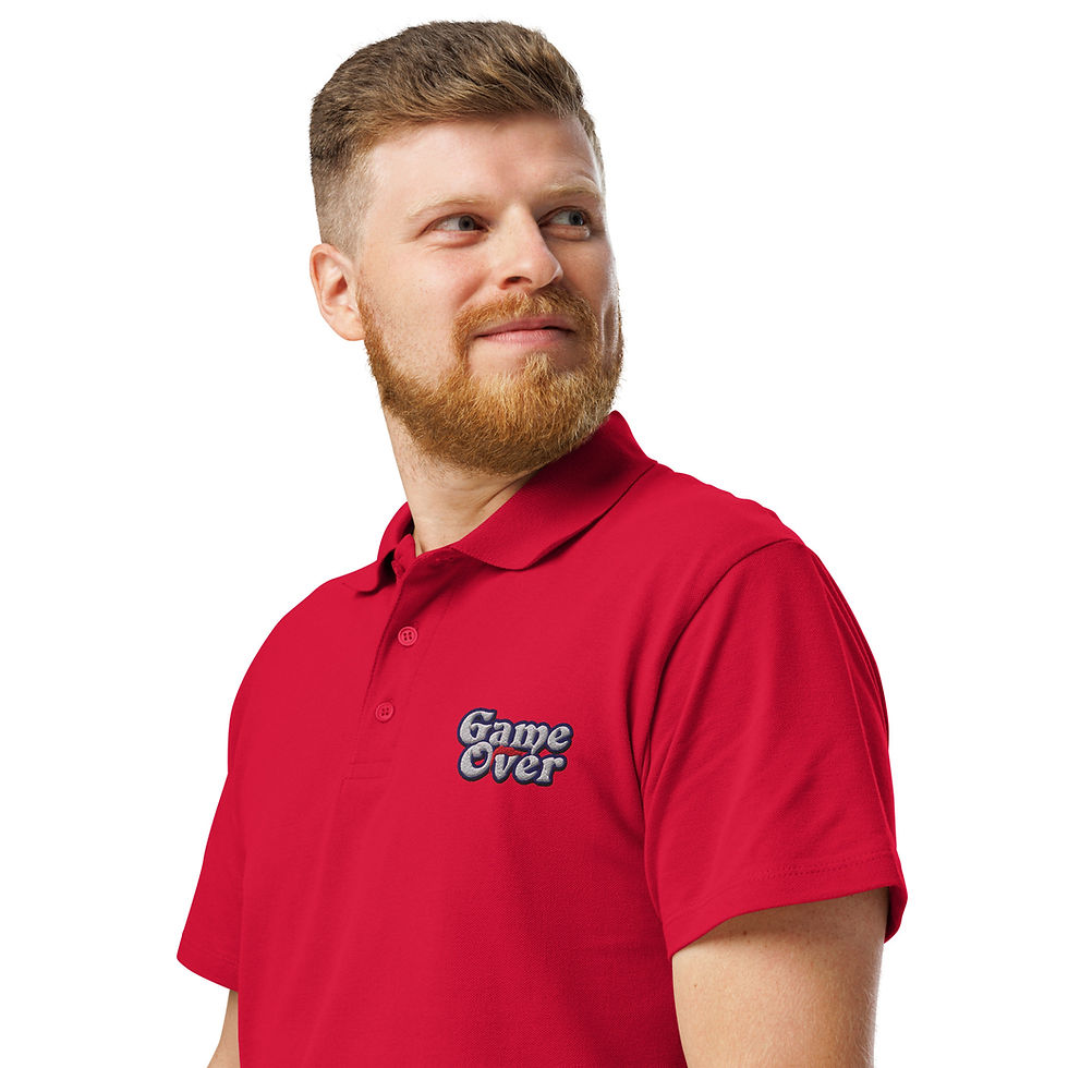 縮圖：GAME OVER Premium polo shirt