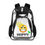 थंबनेल: Double layer 17 Inch Clear Bag PVC See Through Transparent School Backpack