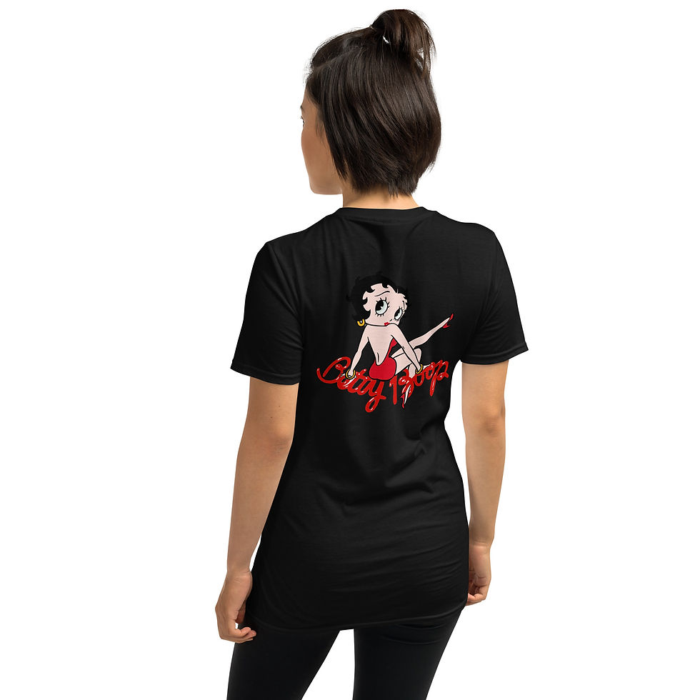 섬네일: Short-Sleeve Unisex Betty Boop