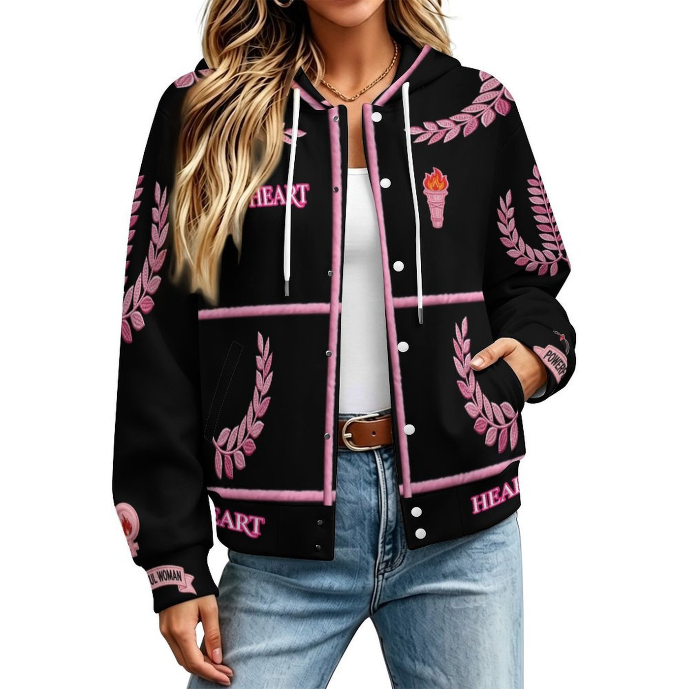 The Heart Renewed in Power V2 Jacket showcasing advanced air layer fabric and modern tech design