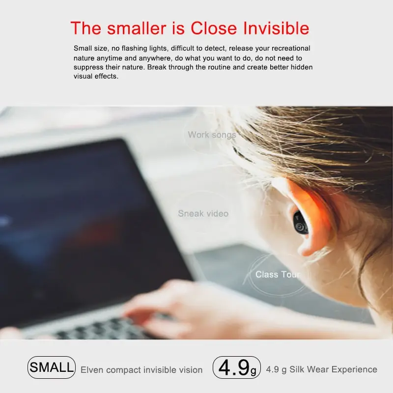 Miniatura: Mini Invisible Ture Wireless Earphone