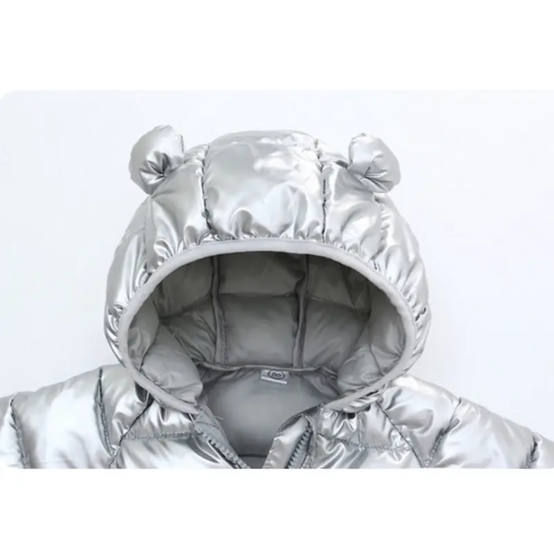 Miniatura: Toddler Children Coat Hooded Solid Jacket for Girls Boys 2-6 Year