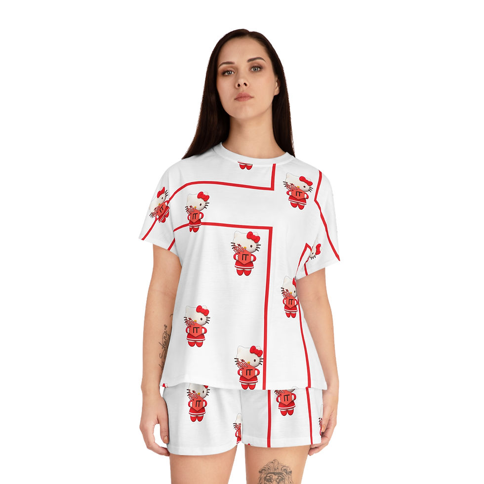 Kitty Pajama Set for Women