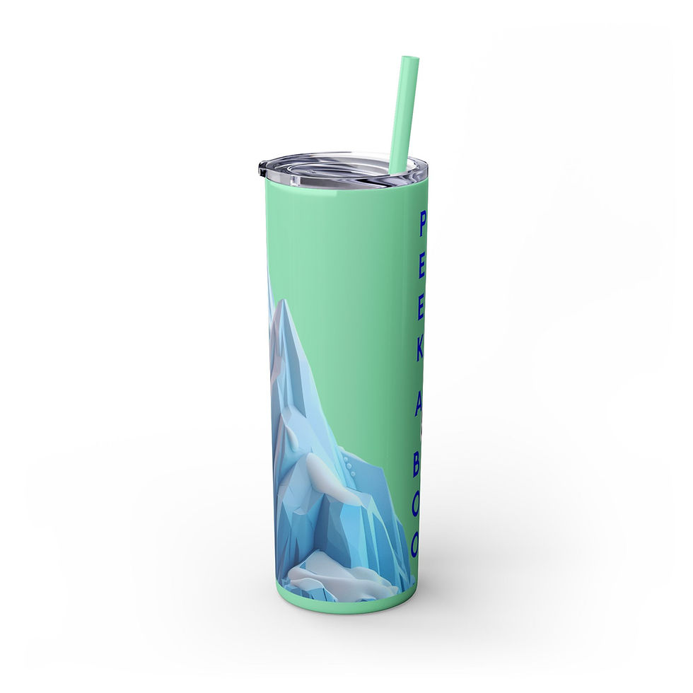 Miniatura: Peek-a-Boo 20oz Skinny Tumbler with Straw