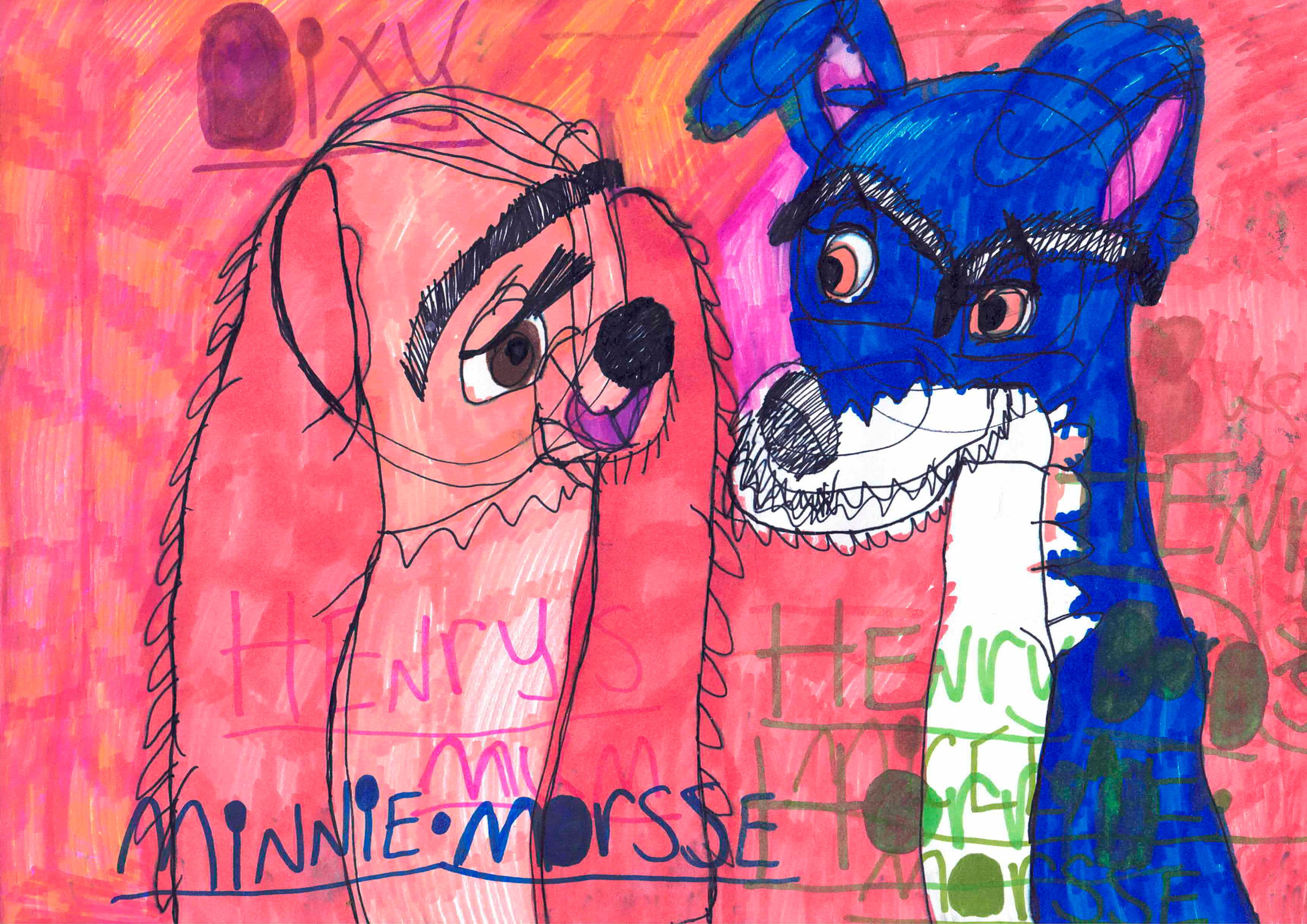 Lady and the Tramp print