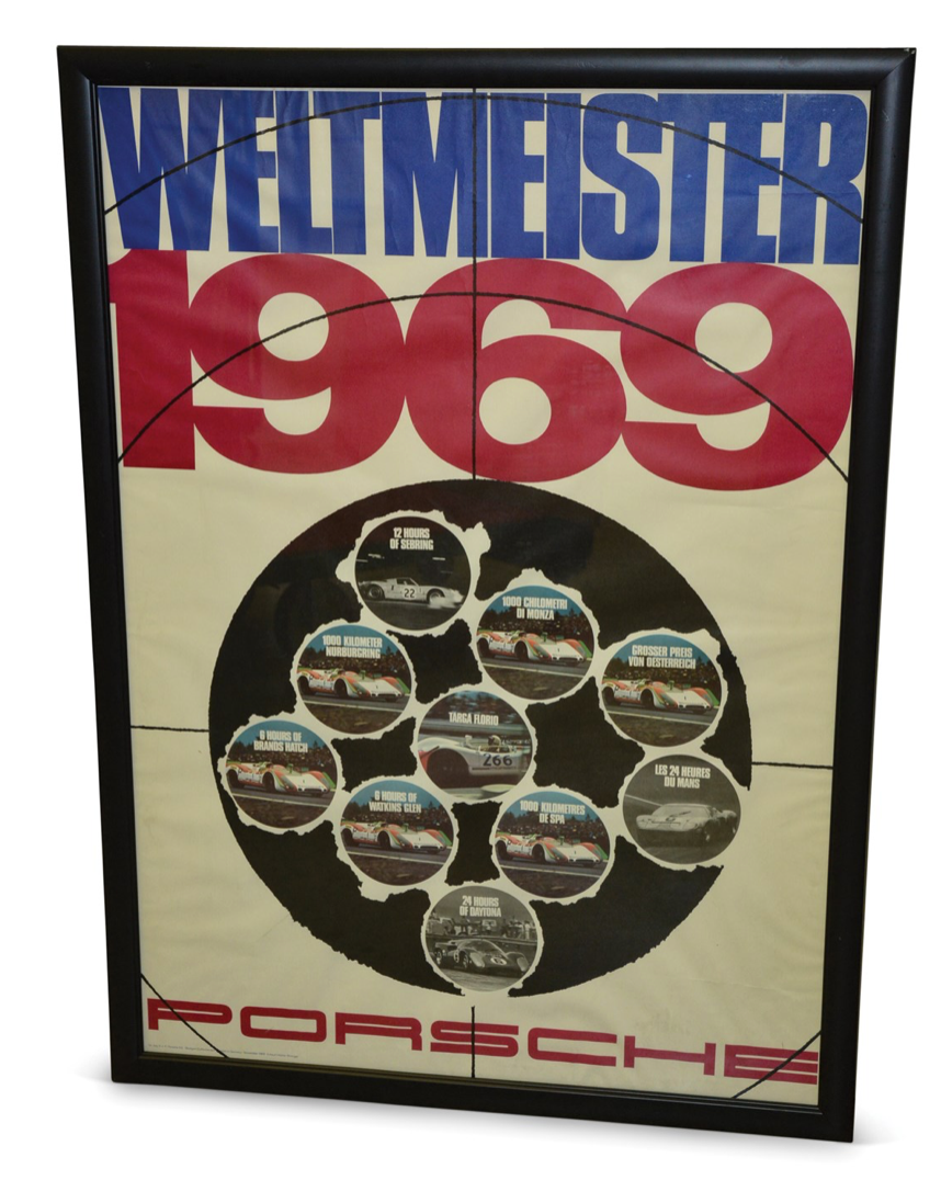 Porsche Weltmeister 1969 Poster
