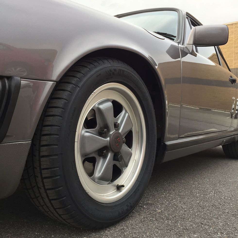 Selecting tires for air-cooled Porsche