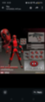 Mezco One 12 Deadpool action figure collectible