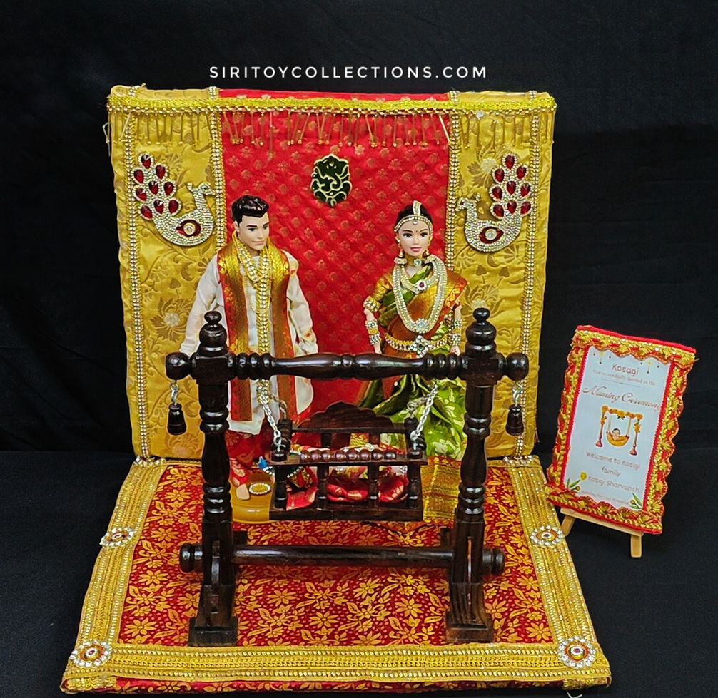 Naming Ceremony Doll Set Custom Figurines