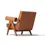 Thumbnail: Débora Lounge Chair - Walnut & Caramel Leather