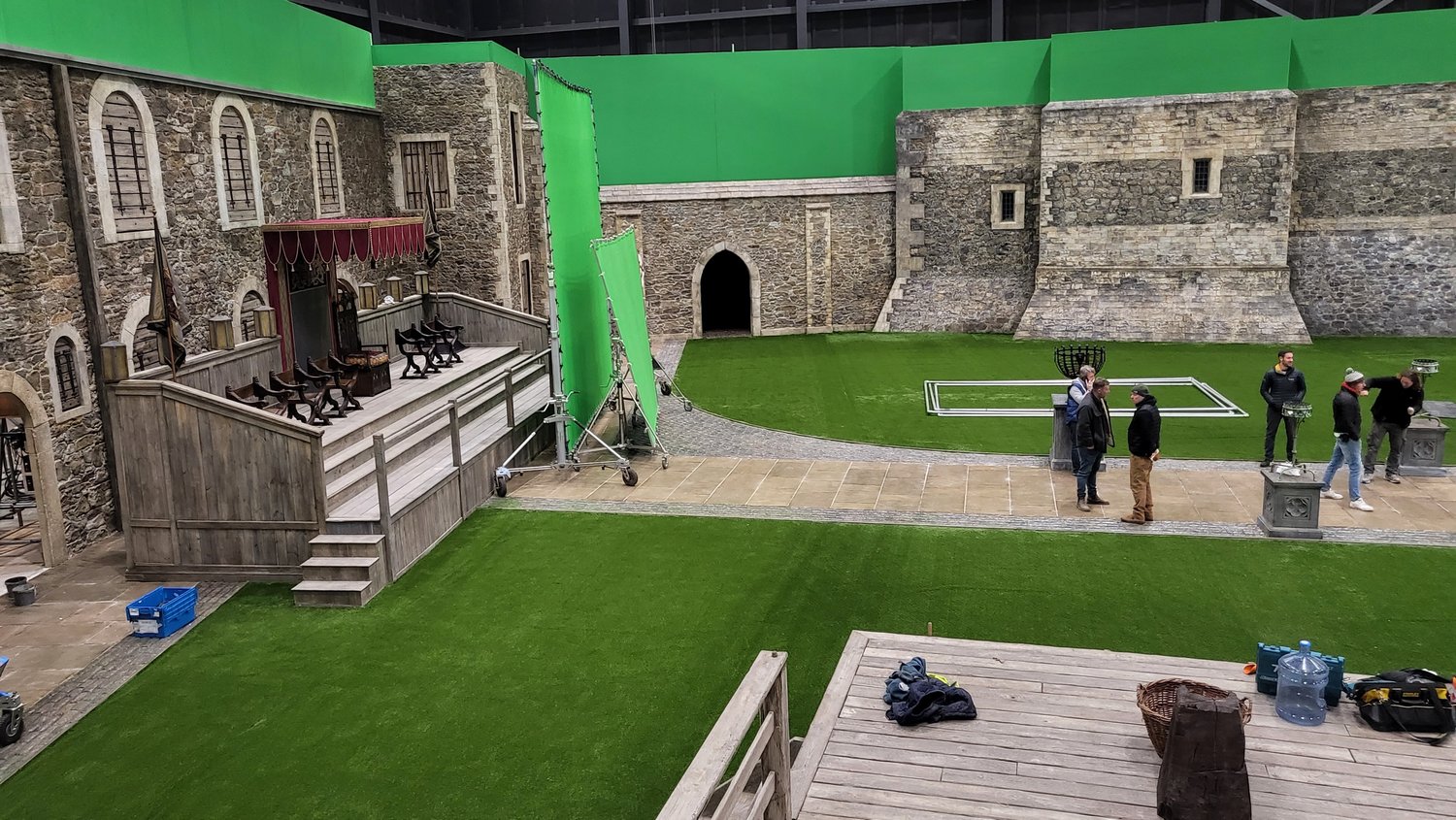 My Lady Jane - Set Build, Tower of London exterior