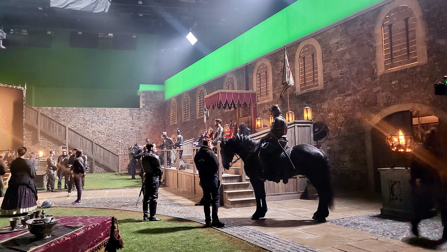 My Lady Jane - Set Build, Tower of London exterior