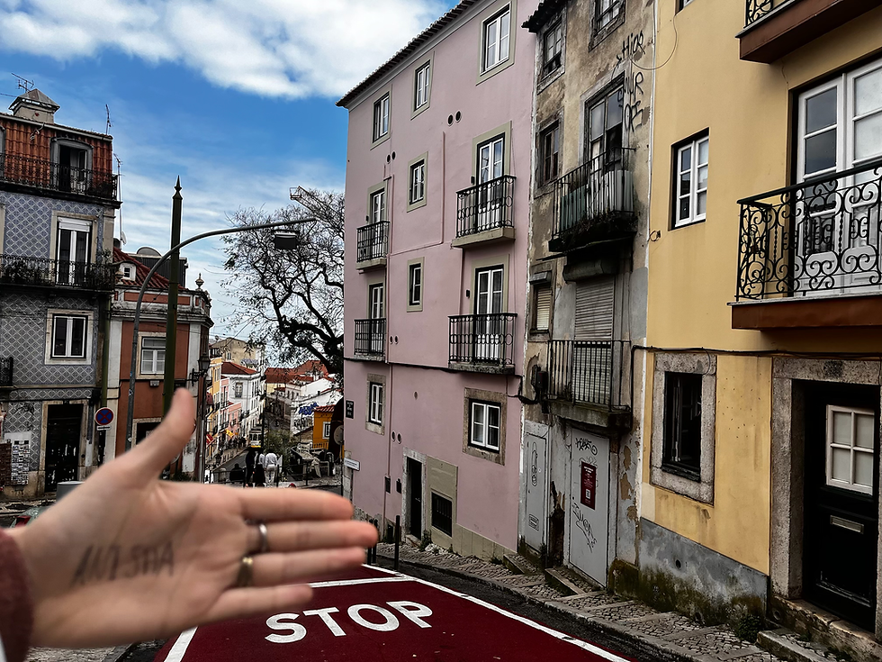 Maia sends love from Lisbon