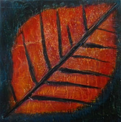 Tela, acrílico e ráfia, 20X20