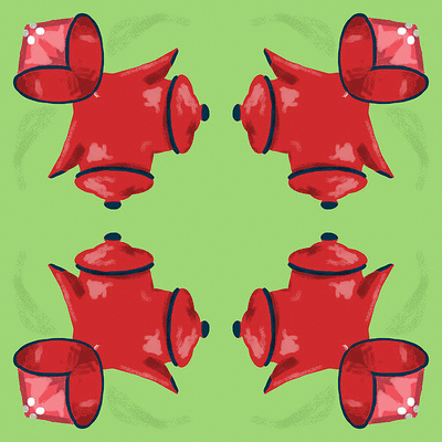 coffeepot kaleidoscop