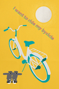 Bycicle animated GIF