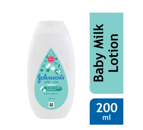 johnson milk and rice lotion