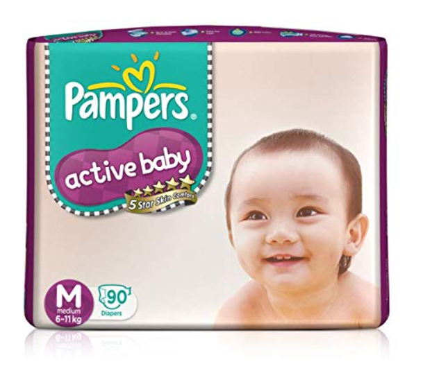 pampers medium