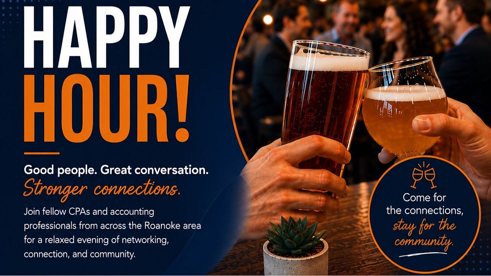 Roanoke Chapter VSCPA Happy Hour