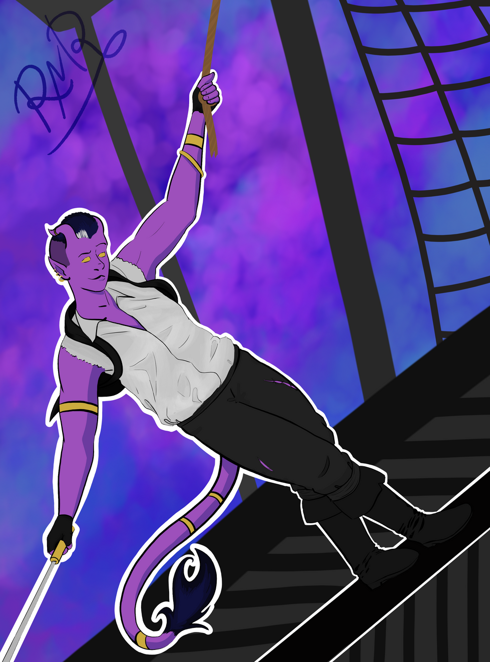 Illustration Scene Xhaira Pirate signed.png