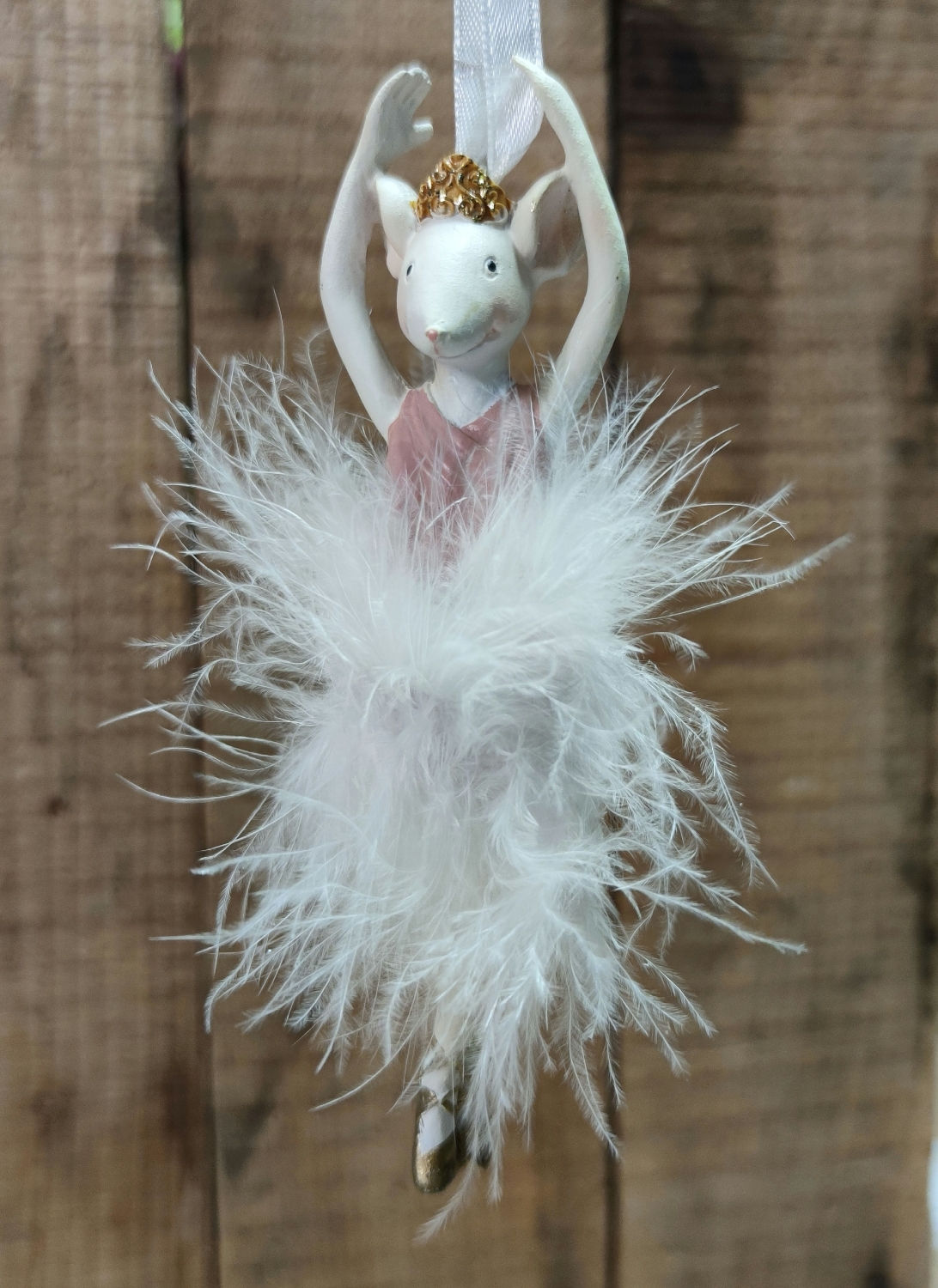 Décoration de Sapin. Danseuse sourie 