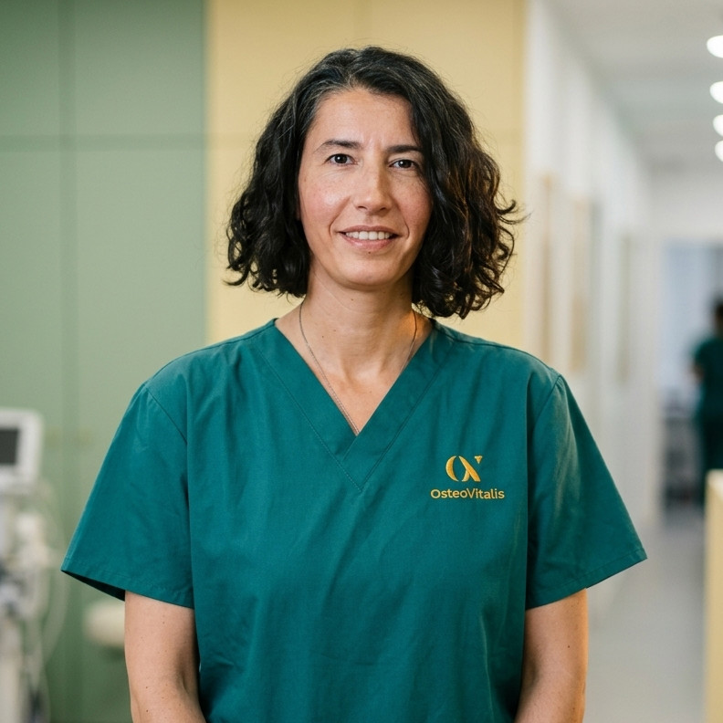 Filipa Pereira Osteopath at OsteoVitalis Lisbon and Head teacher at ESSCVP and Barral Institute