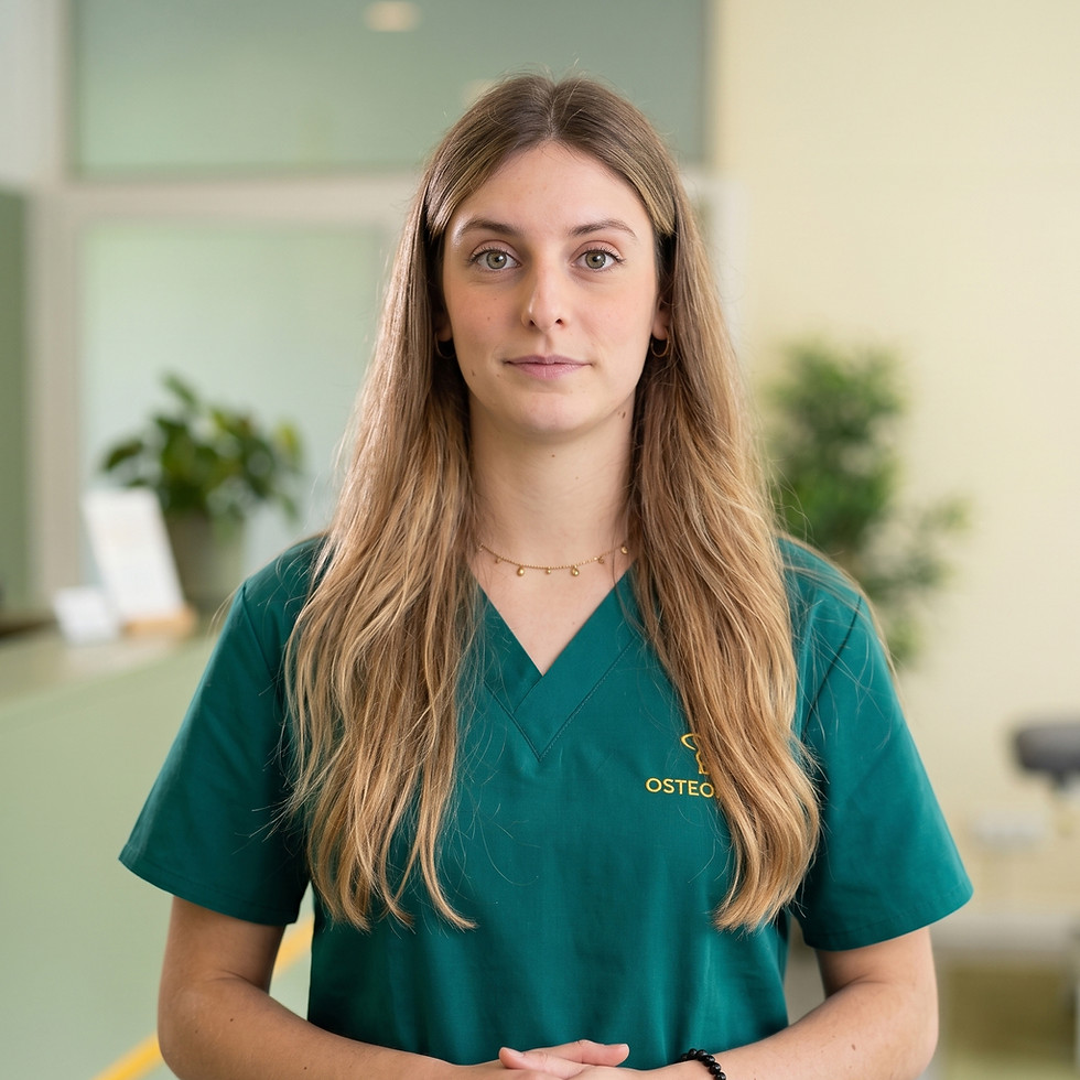 Marta Moreira, osteopath with master in behavioral and cognitive neurosciences in OsteoVitalis Lisbon