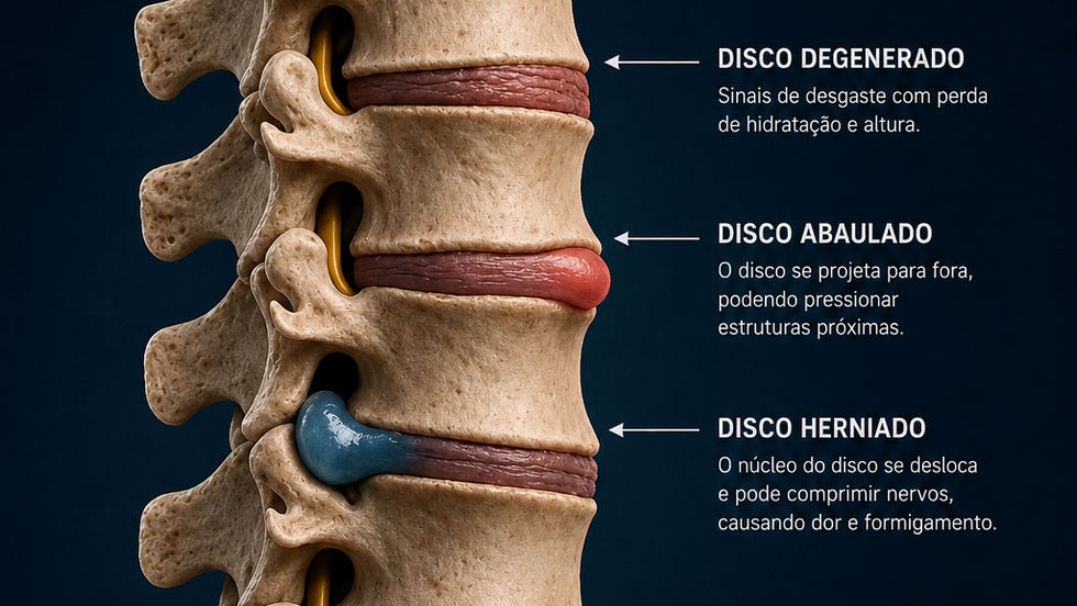 Hérnia Discal: O que é, como se trata e quando deve procurar ajuda.
