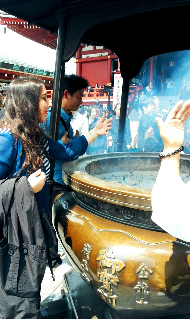 Par un bel après-midi d'Avril à Asakusa (partie 1)
