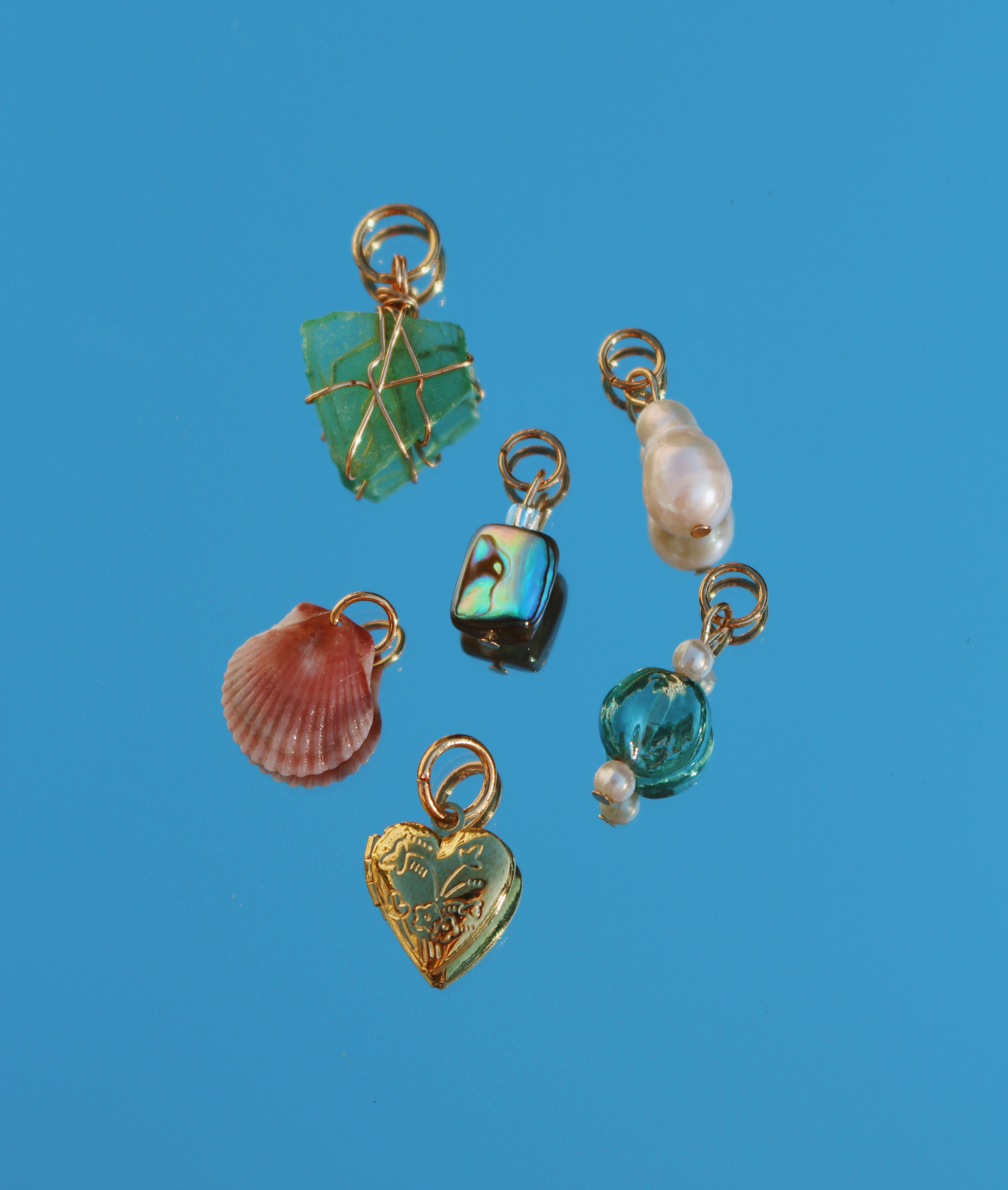 Mermaid Hair Trinkets - Gold Bundle