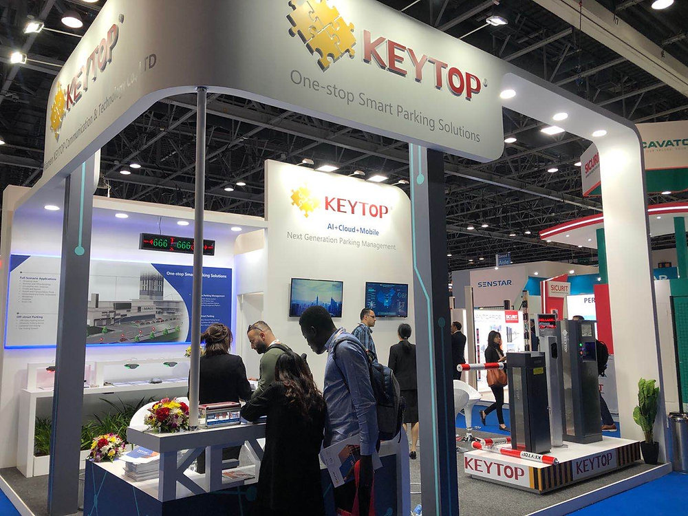 Key Top KEYTOP Smart Parking Solutions Spotlighted at INTERSEC 2020 Dubai