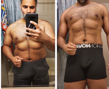 DTF Coaching | Simrat Before and After Body Transformation image