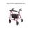 Miniatura: ROLLATOR ALUMINUM DELUXE