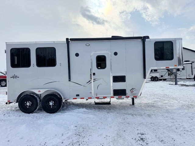 Used 2023 Harmar Dixie Star 2 Horse with 6' Full LQ, Stock #0853