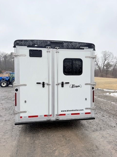 Thumbnail: New 2026 Bison Silverado 8313 8' wide 3 horse 13' LQ: Stock #3296