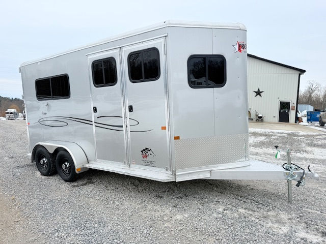 New 2026 Frontier Ambassador 2 horse straight load: Stock#5535