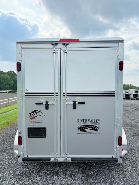 Thumbnail: New 2025 River Valley 2 horse slant load: Stock#5737